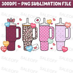 stanley cup valentine png, obsessive cup disorder valentines day png, stanley tumbler png, love valentine png