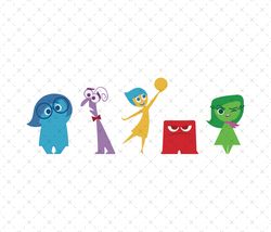 inside out png, inside out characters digital download, inside out how are you feeling