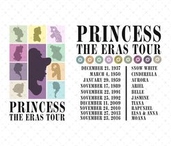 princess svg, the eras tour princess png, princess comfort color png, princess the eras tour svg