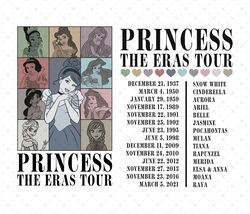 princess svg, the eras tour princess png, princess comfort color png, princess the eras tour svg