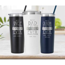 father's day gifts, gifts for dad, gifts for him, gifts for grandpa, personalized tumbler, laser engraved, personalized