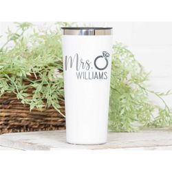 bride to be gift, bride tumbler, future mrs. tumbler, personalized future mrs gift, bridal shower gifts, bachelorette pa