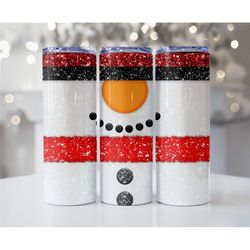 snowman gift - snowman tumbler - 3d snowman tumbler with straw - snowman gift - christmas tumbler - christmas gift - new