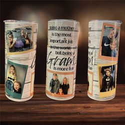 personalized skinny tumbler-gift for her- 20oz or 30oz