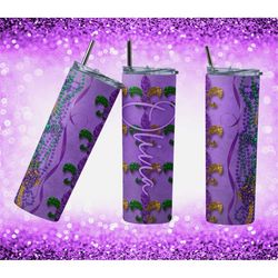 personalized mardi gras cup, cup for mardi gras, louisiana tumbler, stainless steel mardi gras tumbler, 20oz stainless c