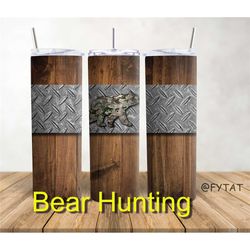 hunting pick your season-20oz tumbler stainless steel | bear hunting | deer hunting | duck hunting | elk | moose | hunti