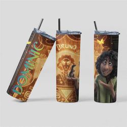 encanto tumbler, custom encanto gift, bruno tumbler, encanto bruno gifts, personalized bruno madrigal tumbler, customize