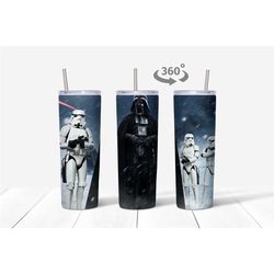 star wars tumbler, personalized vader gifts for kids and adults, custom gift for star wars fan, starwars gifts for men,