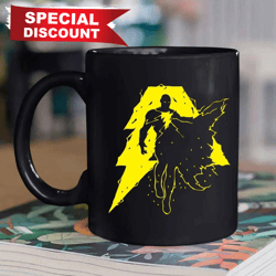 best christmas gifts black adam dc comics  for mug, merry christmas, happy holidays