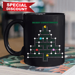 best christmas gifts pacman merry christmas tree for mug, happy holidays