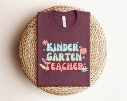 kindergarten shirt, back to school shirt, kindergarten leopard shirt, teacher life shirt, first grad