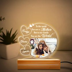 personalized mom night light, personalized gift, gift for lover