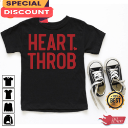 heart throb funny toddler boy valentine shirt, gift for her, gift for him, lover gift