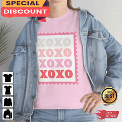 xoxo valentines day couple gift for valentine shirt, gift for her, gift for him, lover gift