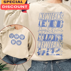 newjeans girl group tracklist sweatshirt, gift for fan, music tour shirt