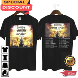 Theory of a Deadman Rock Reurection Tour 2023 T-Shirt, Gift For Fan, Music Tour Shirt