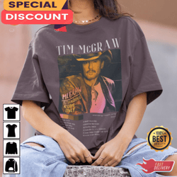 tim mcgraw standing room only vintage tour concert t-shirt, gift for fan, music tour shirt