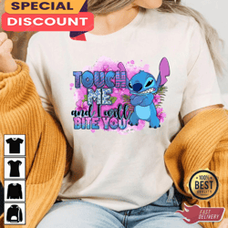 Touch Me And I Will Bite You Stitch Design Shirt, Gift For Fan, Music Tour Shirt