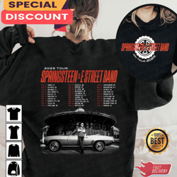 Tour 2023 Bruce Springsteen Estreet Band T-shirt, Gift For Fan, Music Tour Shirt