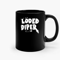 loded diper wimpy kid ceramic mugs, funny mug, gift for him, gift for mom, best friend gift