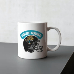 jaguars mug, vintage jacksonville football mug, custom jacksonville jags mug, football mug, custom name mug