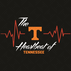 The Tennessee Heartbeat Of Titans Svg, Sport Svg, Heartbeat Svg