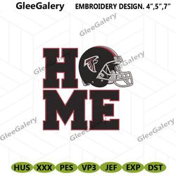 atlanta falcons home helmet embroidery design download file