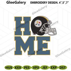 pittsburgh steelers home helmet embroidery design download file