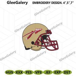 florida state football helmet logo machine embroidery