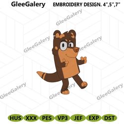 bluey cartoon download machine embroidery digital, bluey character digital embroidery download, bluey family embroidery