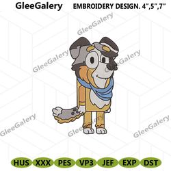 calypso bluey embroidery instant file, calypso embroidery instant download, calypso bluey cartoon embroidery instant fil