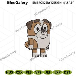 buddy bluey embroidery files download, winton embroidery digital file, buddy bluey dog embroidery download digital file