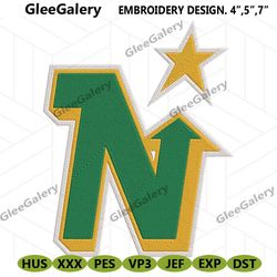 dallas stars embroidery files, nhl embroidery files, dallas stars file