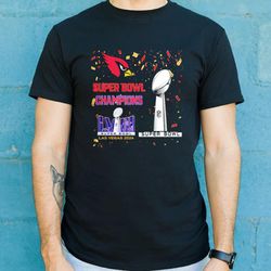 cardinal super bowl champions lviii las vegas 2024 shirt