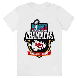 kansas city chiefs super bowl lvii champions steel logo t-shirt