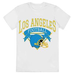 retro los angeles football shirt, vintage los angeles football shirt