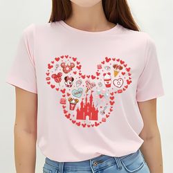 disney castle valentines day shirt, gift for her, gifts for him