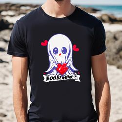 ghost valentines day t-shirt, gift for her, gifts for him