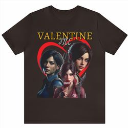jill valentine resident evil valentines day shirt, gift for her, gifts for him