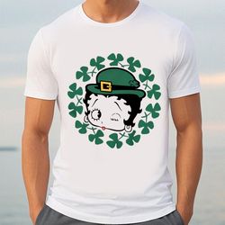 betty boop st patricks day leprechaun shirt, gift for her, gift for him