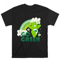 care bears st patricks day good luck bear go green t-shirt, gift for her, gift for him