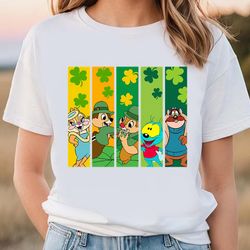 chip and dale st patricks day funny shirt, disneyland unisex t-shirt, gift for her, gift for him