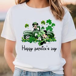 couple mickey mouse disney st patricks day shirt, gift for her, gift for him