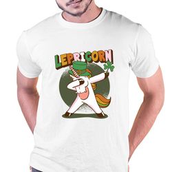 dabbing lepricorn unicorn leprechaun t-shirt, gift for her, gift for him