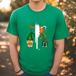 gnomes st patricks day t-shirt, gift for her, gift for him