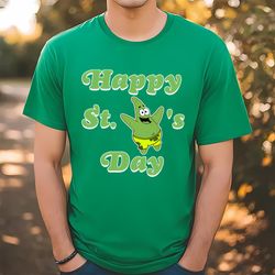 happy st patrick star day t-shirt, gift for her, gift for him