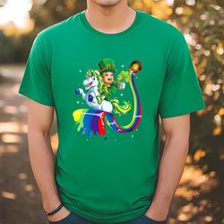 lepricorn leprechaun unicorn gift st patricks day shirt, gift for her, gift for him