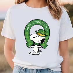 snoopy happy patricks day shirt, gift for her, gift for him