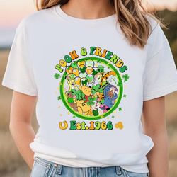 winnie the pooh est 1966 patricks day shirt, gift for her, gift for him