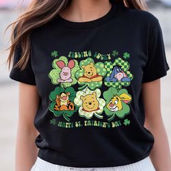 winnie the pooh happy st patricks day disney shirt, gift for her, gift for him